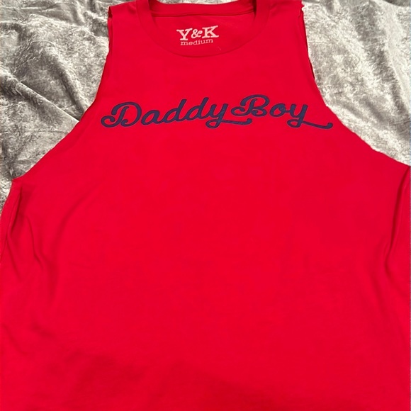 Daddy’s boy cut sleeves medium T - Picture 1 of 2